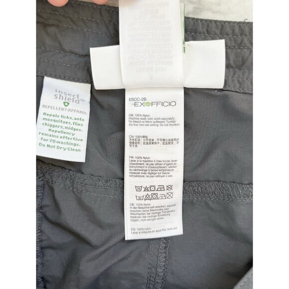 ExOfficio‎ Women's Size 6 Carbon Gray Vianna Insect Shield Convertible Pants - Picture 7 of 13
